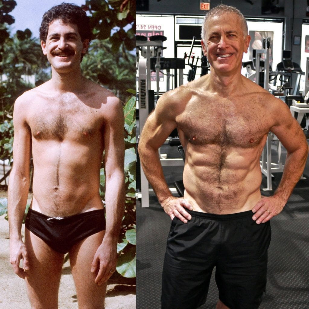 Before and after bodybuilding pictures