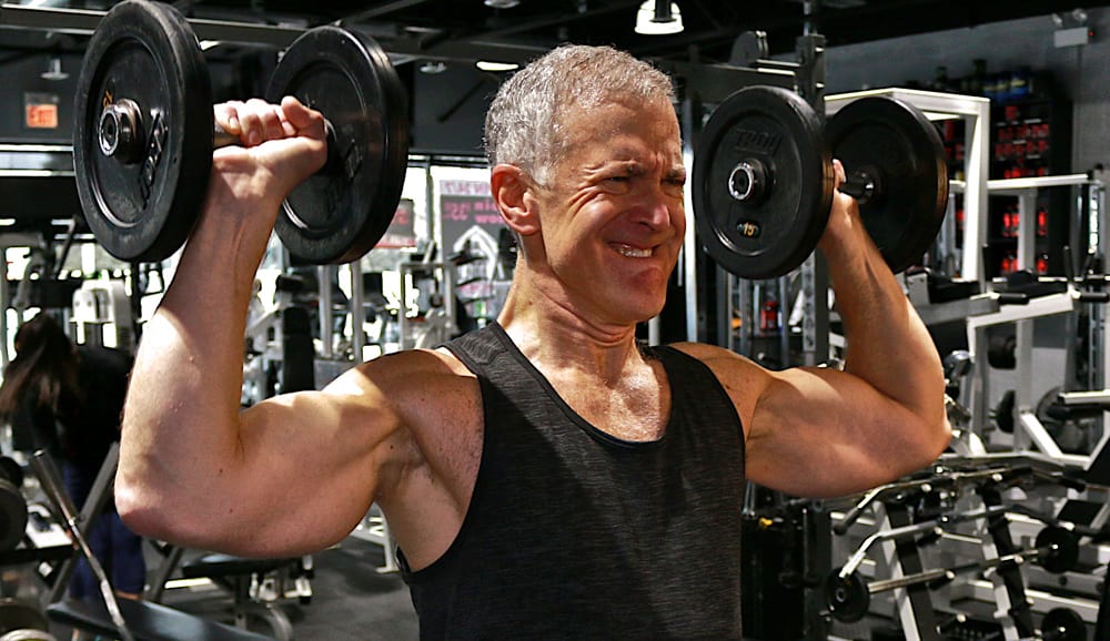 Richard Becker bodybuilding in your 60s