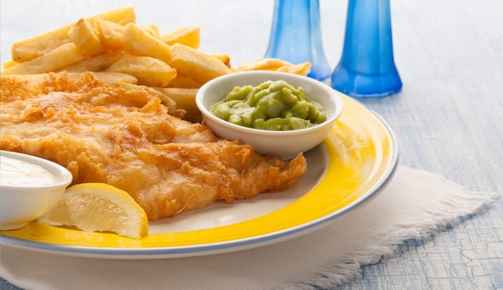 fish and chips omega-3 content