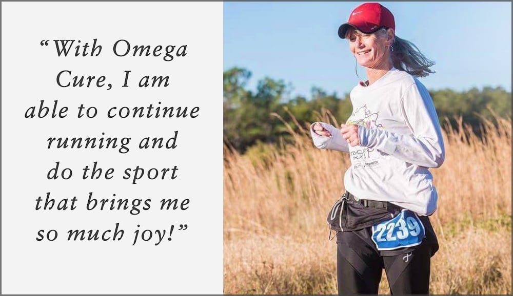 knee pain marathon running omega-3 fish oil